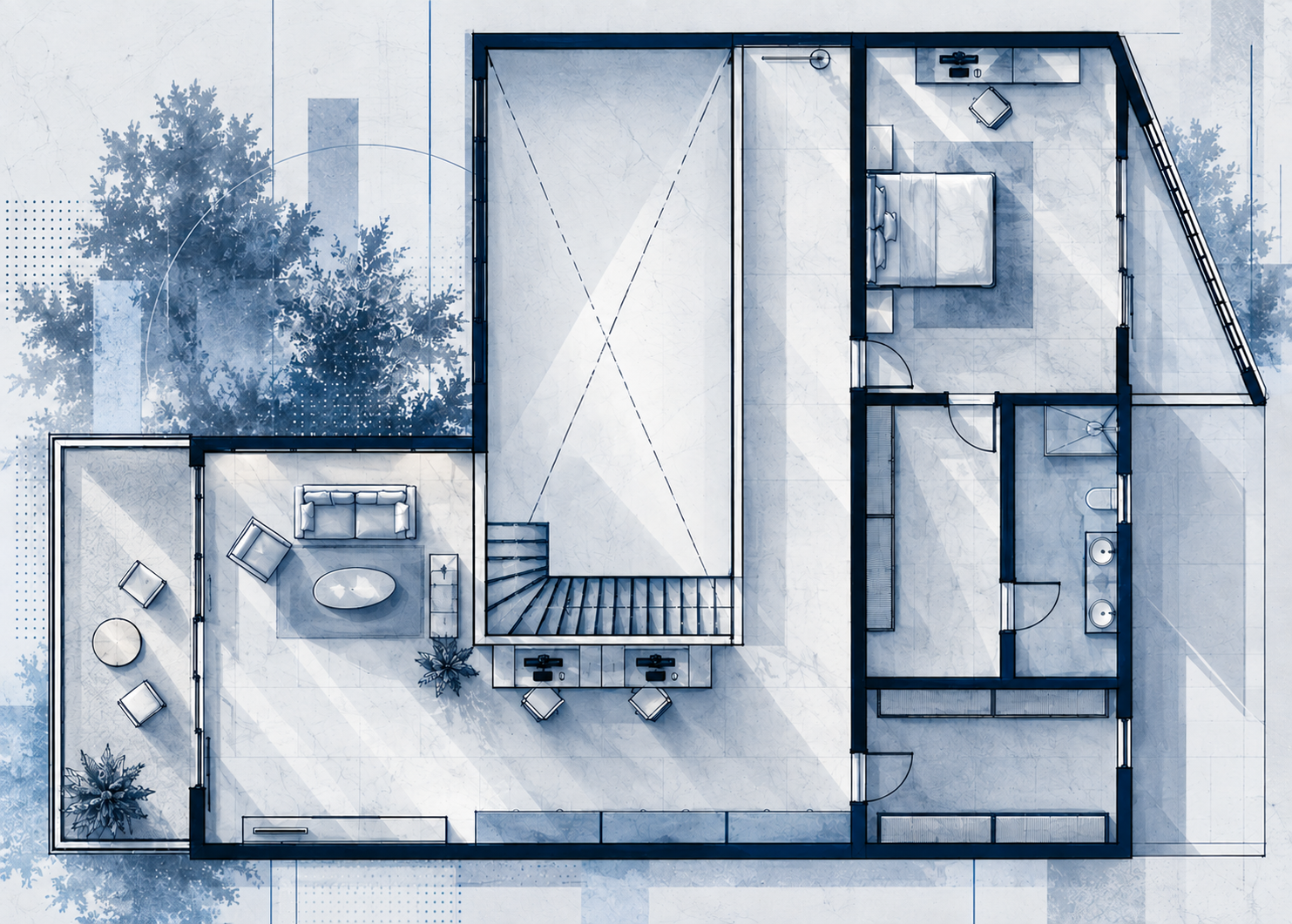 Casa Liurnia — UPPER FLOOR PLAN